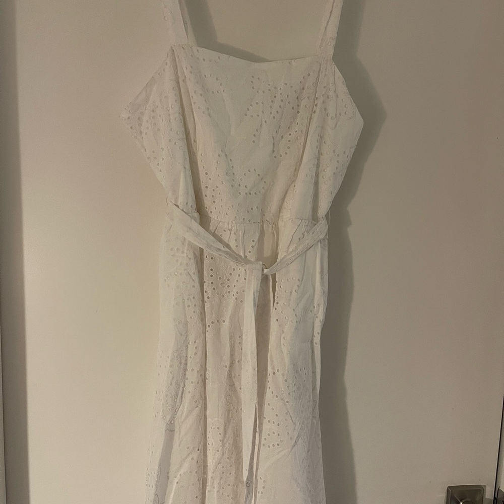 Calypso St. Barth Strapless Cream Dress